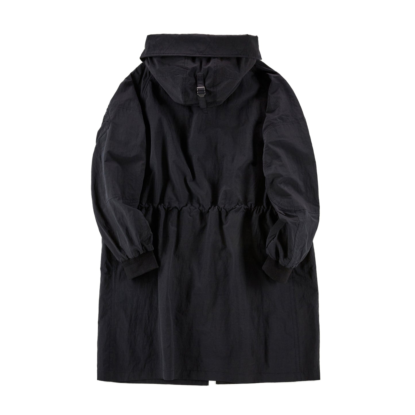 Designer Inspired Oversized Trench Coat|Windproof Hooded Jacket with Real Leather Details|Unisex Luxury Classic